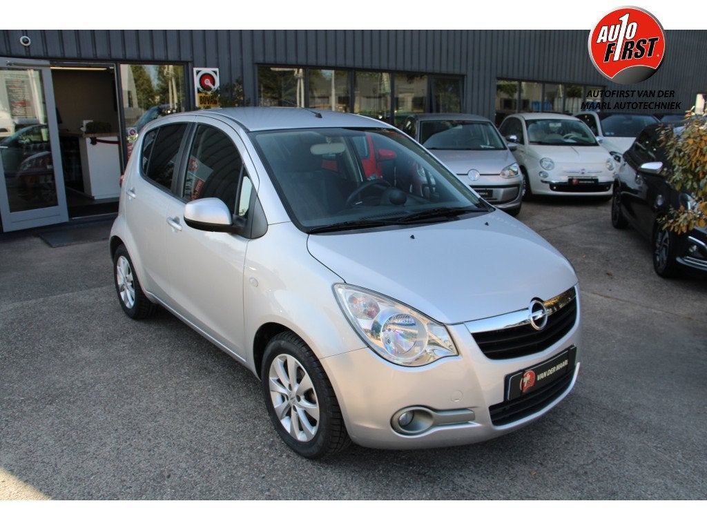 Opel Agila 1.0 Edition (bj 2013), Auto's, Opel, Stof, Gebruikt, 31 €/maand, Origineel Nederlands