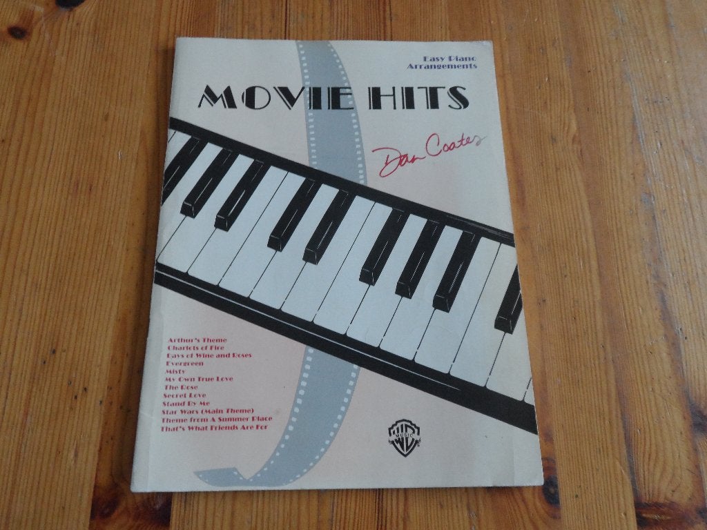 Dan coates - movie hits, Muziek en Instrumenten, Bladmuziek, Filmmuziek en Soundtracks, Ophalen of Verzenden, Zo goed als nieuw