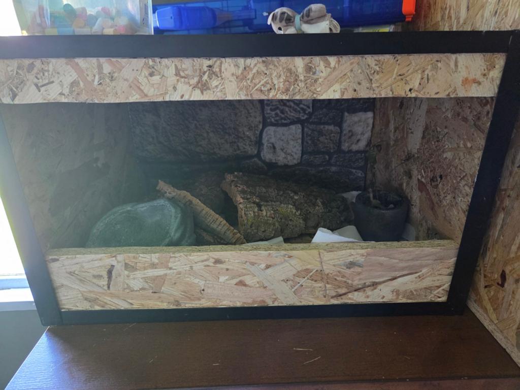 Terrarium osb3 18mm, Dieren en Toebehoren, Ophalen, Gebruikt, Terrarium of Paludarium
