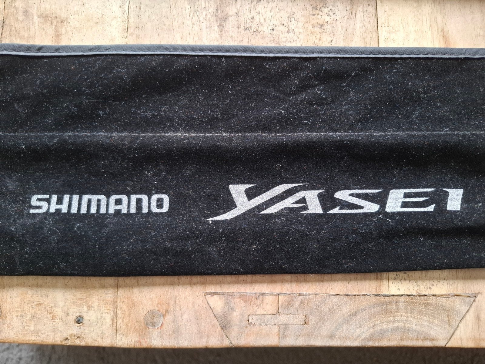 Shimano yasei hengel, Ophalen, Gebruikt, Werphengel
