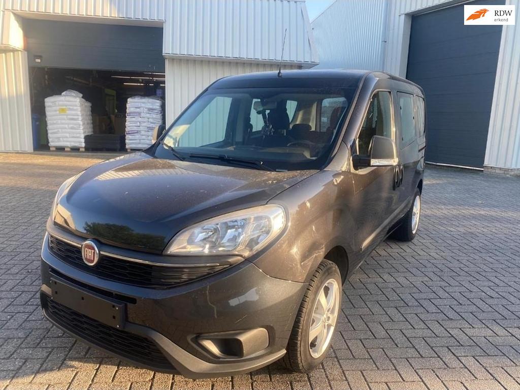 Fiat Doblò 1.4 Dynamic / CNG / Belgisch / BTW, Auto's, Fiat, Gebruikt, Doblo, Overige carrosserieën, CNG (Aardgas)