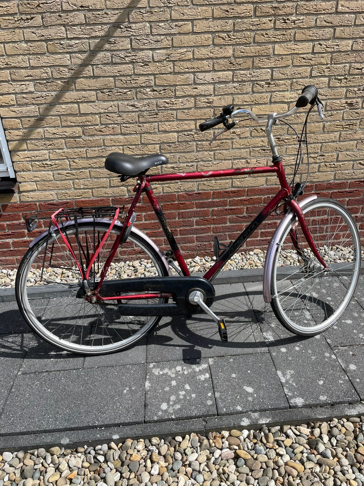 Herenfiets, Gebruikt, Versnellingen, 57 tot 61 cm, Ophalen