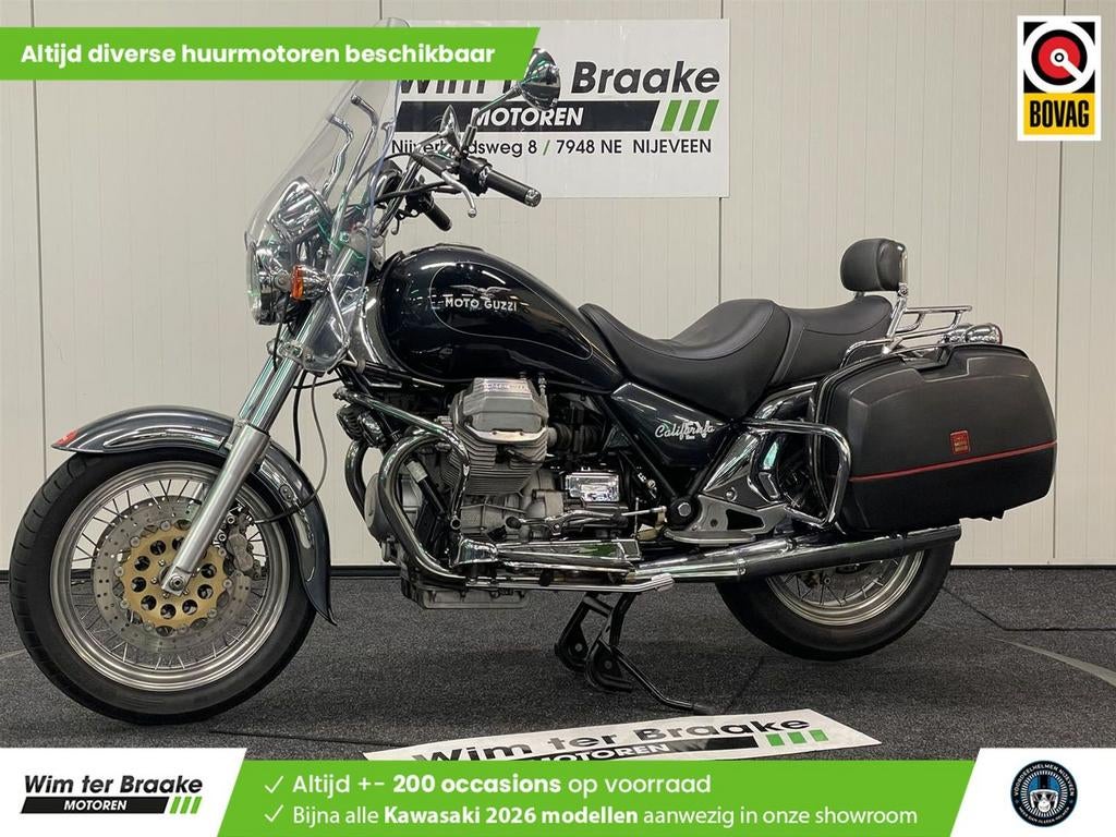 Moto Guzzi California-1100 E.V. (bj 1998) 117,000 km, 1064 cc, 2 cilinders, Motorrijbewijs A, Bedrijf