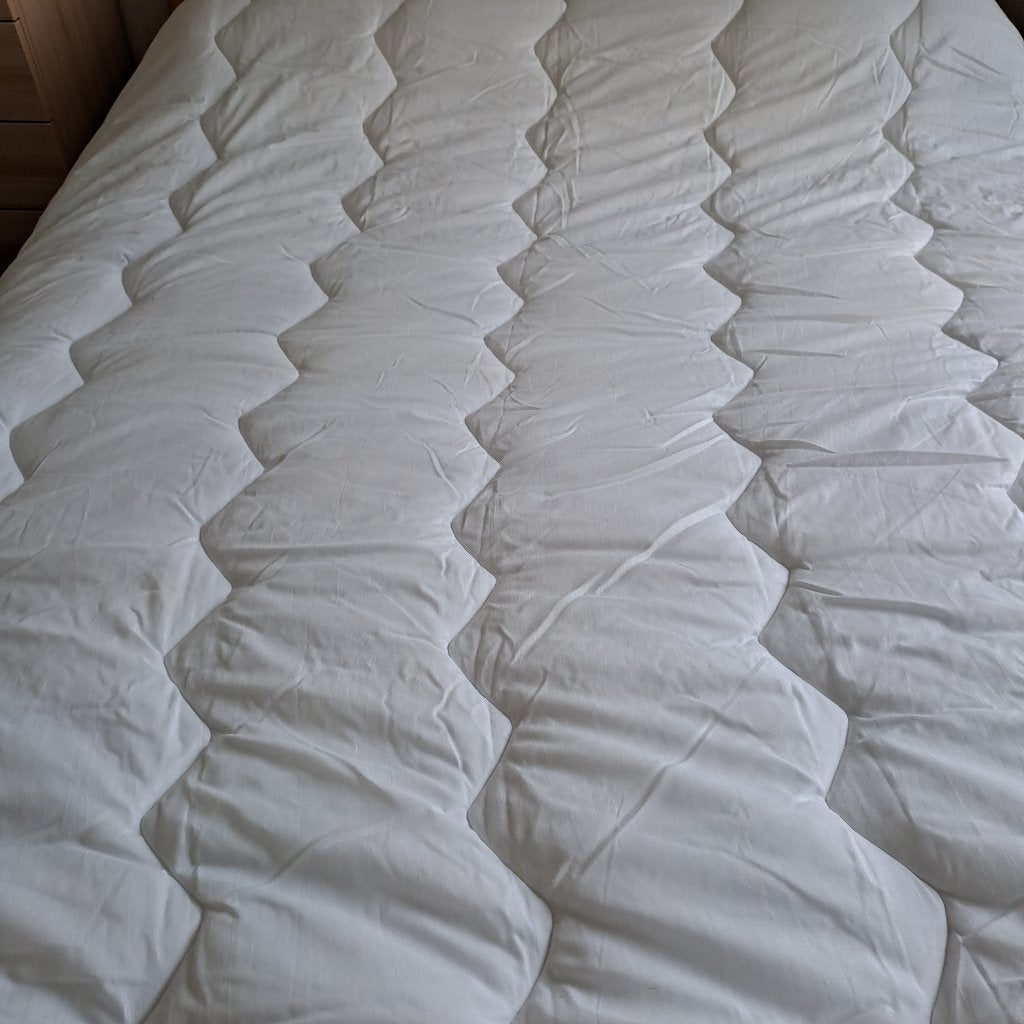 4 Seizoenen dekbed, Ophalen, Lits-jumeaux, Wit, Polyester