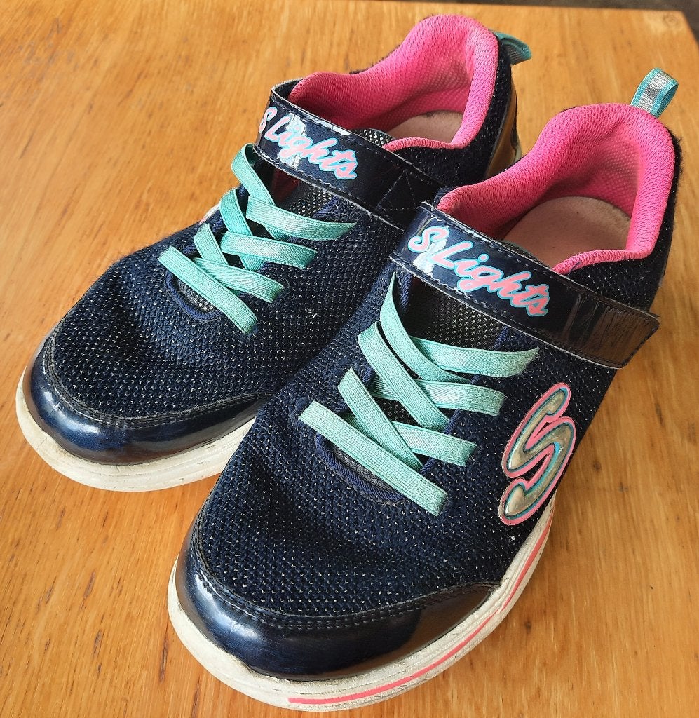 Skechers blauw maat 37, Gebruikt, Meisje, Schoenen, Skechers