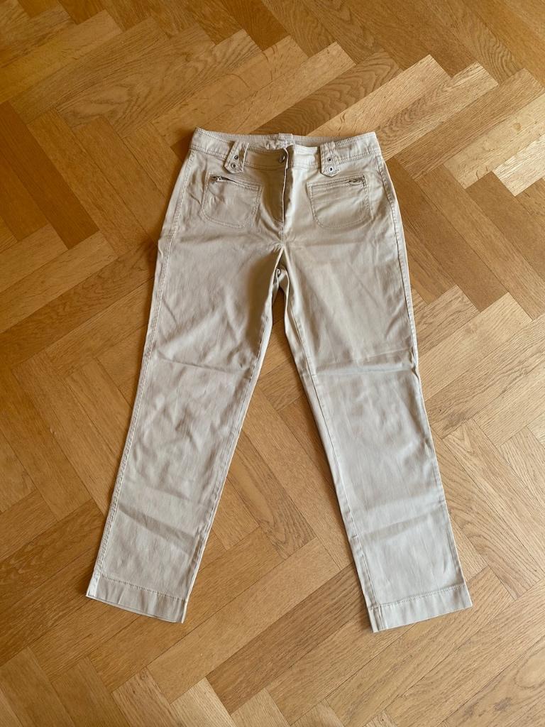 Beige 7/8 broek Cambio , maat 38, Maat 38/40 (M), Cambio, Beige, Ophalen of Verzenden