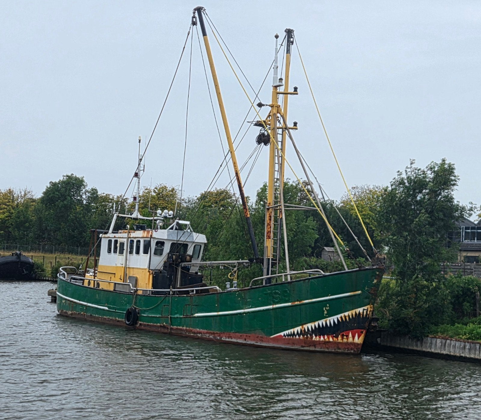 ex Garnalenkotter (opknapper), Gebruikt, 140 cm, Diesel, 4 m