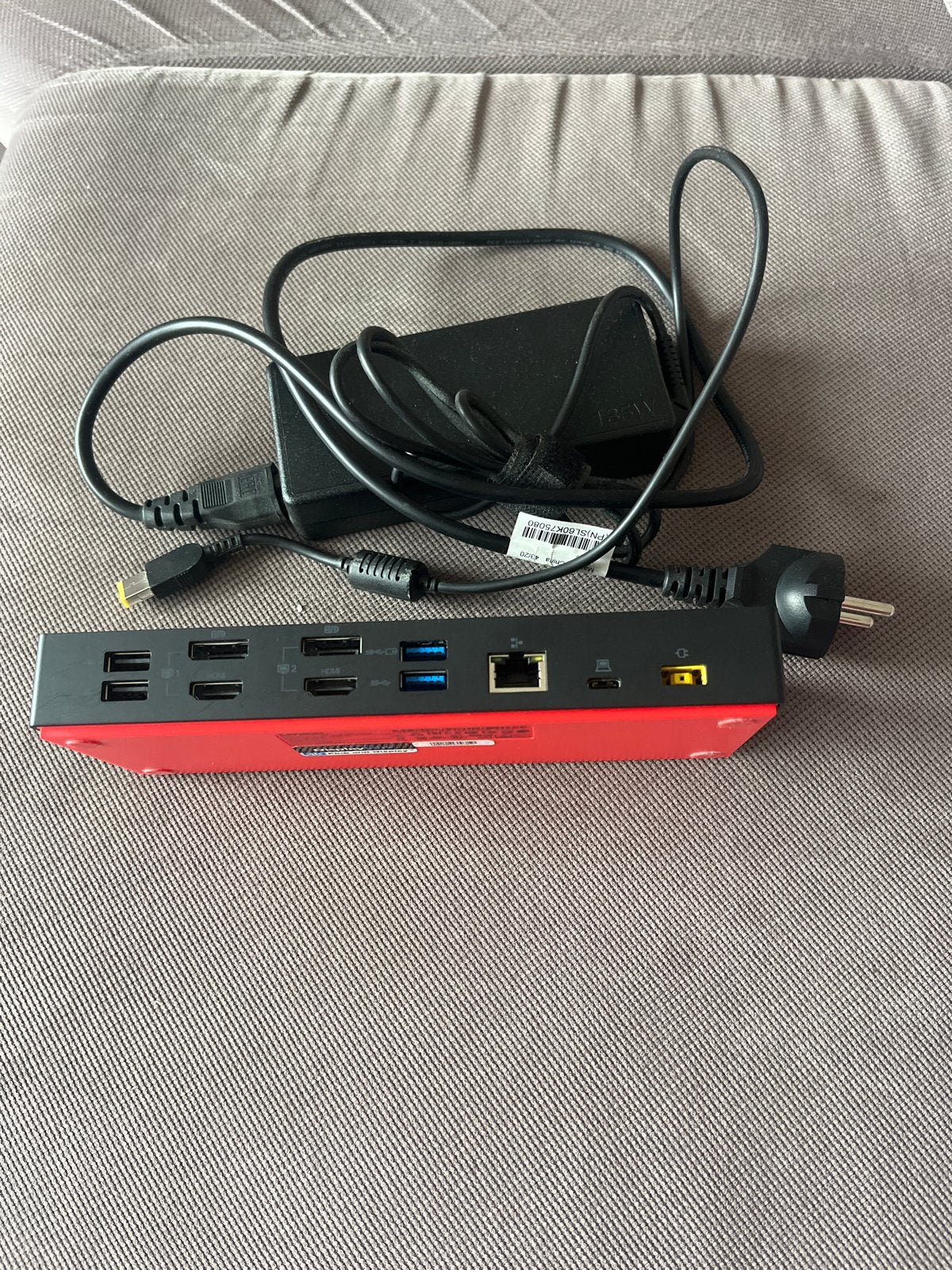 Lenovo ThinkPad Hybrid USB-C met USB-A Dock (Type-40AF), Computers en Software, Ophalen of Verzenden, Zo goed als nieuw