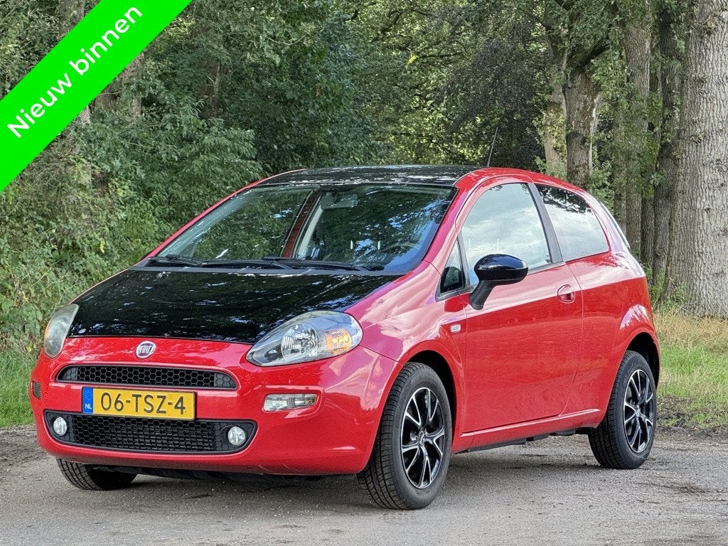 Fiat Punto Evo 0.9 TwinAir Pop CarPlay apk 9-27clima cruise, Euro 5, 86 pk, Gebruikt, Origineel Nederlands