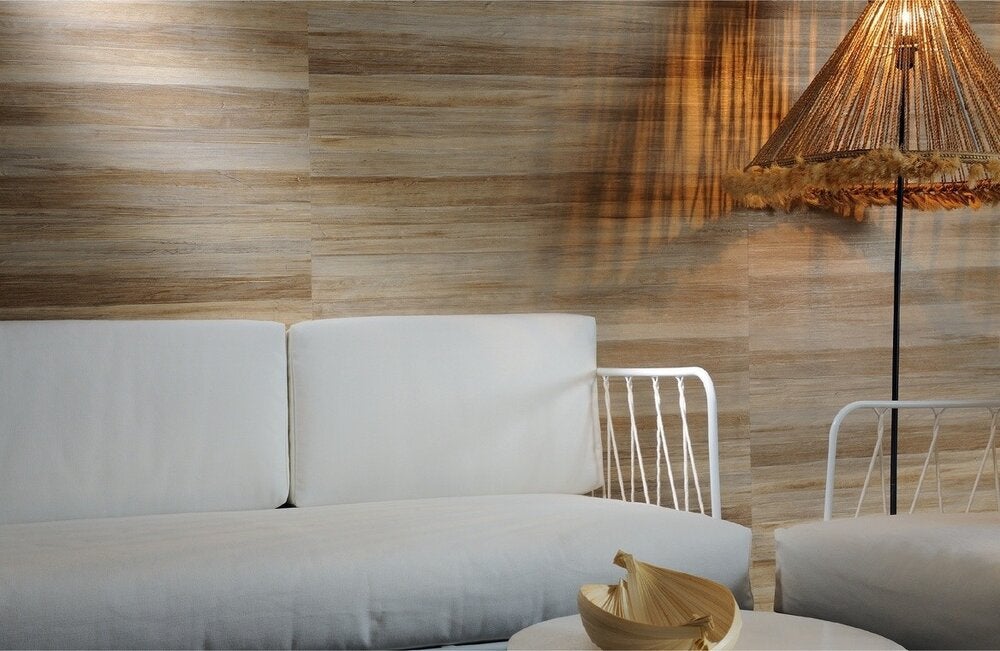 Élitis Eldorado Isola behang, 8 nieuwe rollen, Natuurlijk, Beige, Structuur, Ophalen of Verzenden