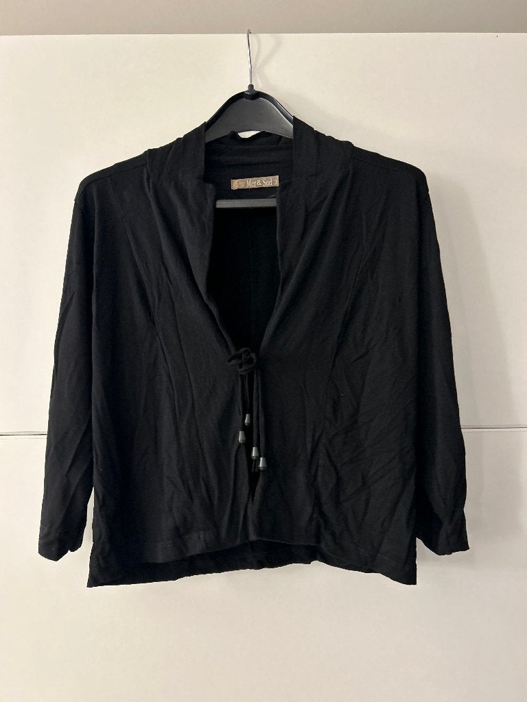 Mer & Sud zwarte gilet, Maat 38/40 (M), Zwart, Ophalen of Verzenden, Zo goed als nieuw