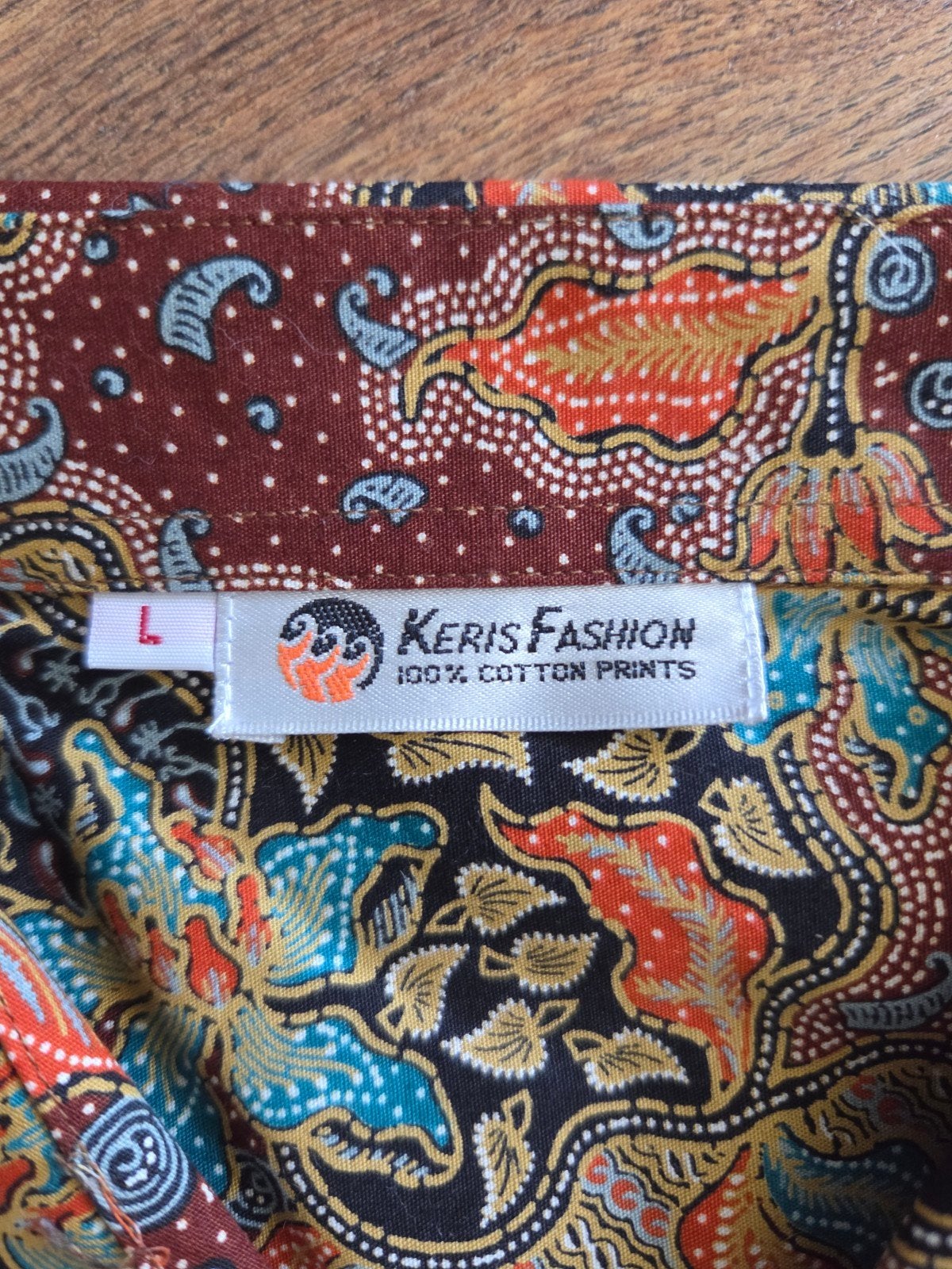 Nieuw! Indonesisch shirt overhemd korte mouw batik overhemd, Kleding | Heren, Overhemden, Ophalen of Verzenden, Nieuw, Halswijdte 41/42 (L)