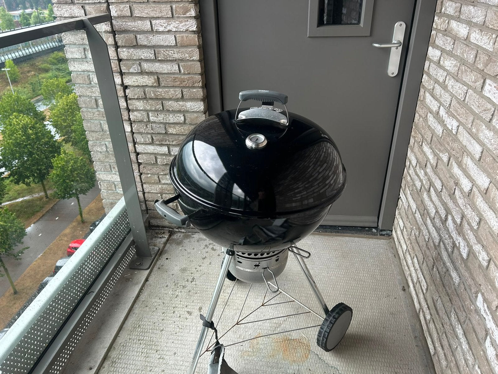 Weber houtskoolbarbeque, Tuin en Terras, Houtskoolbarbecues, Gebruikt, Ophalen