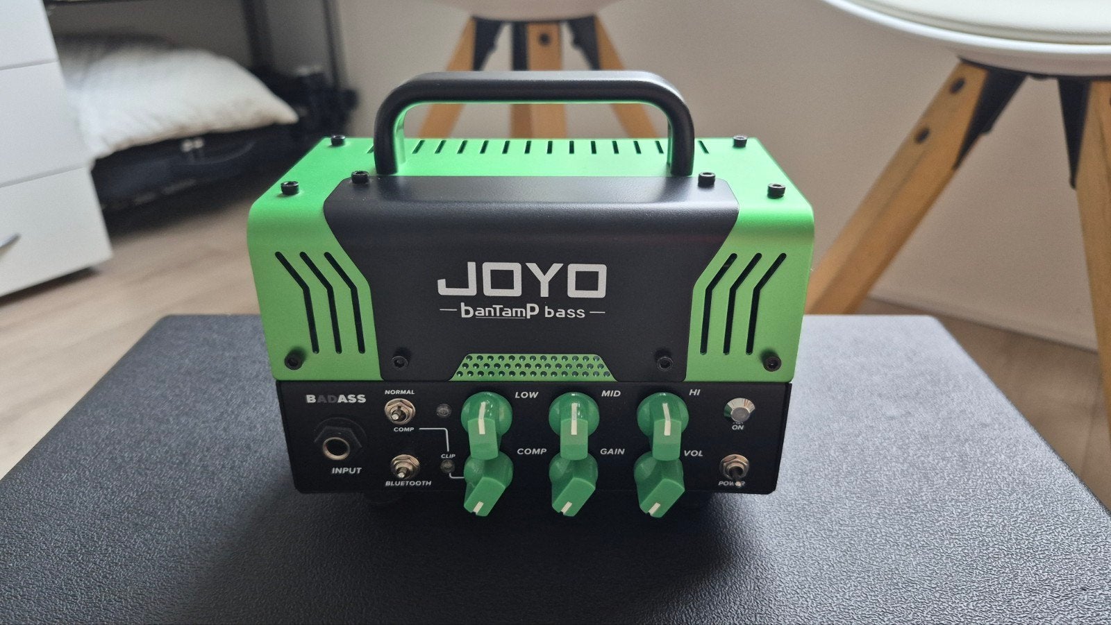 Joyo BanTamP badass 50watt basversterker, Ophalen, Zo goed als nieuw, 100 watt of meer