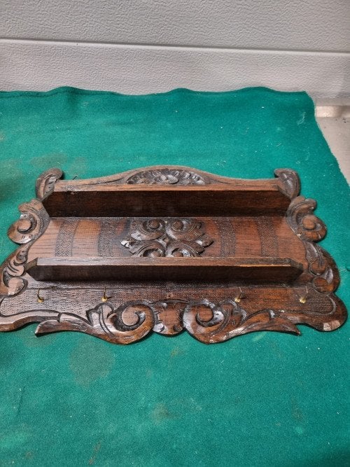 houten kopjes rek houtsnijwerk, Ophalen of Verzenden, 'T Olde Gre-j, Info@toldegrej.nl, Endepoelstraat 20f Didam