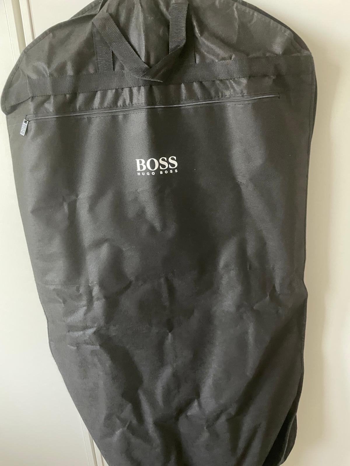 Hugo Boss Pak - Donkerblauw - Maat 54 (L), Kleding | Heren, Ophalen of Verzenden, Zo goed als nieuw, Maat 52/54 (L), Blauw
