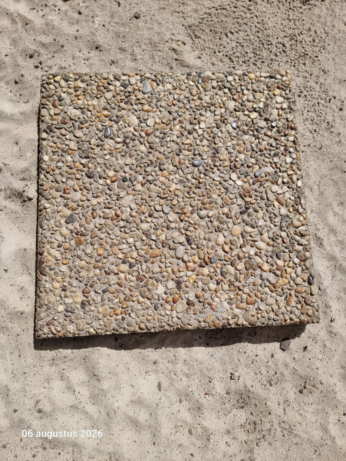 grindtegels, Ophalen, Gebruikt, Beton, Terrastegels
