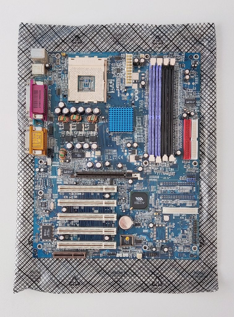 Jetway V266B (Rev 3.0) Moederbord, Computers en Software, Moederborden, Socket 462, Ophalen of Verzenden, ATX, AMD