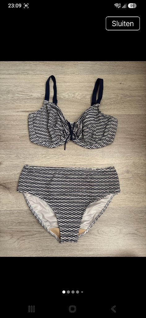 Prima donna bikini Kalba, Blauw, Ophalen of Verzenden, Zo goed als nieuw, Bikini