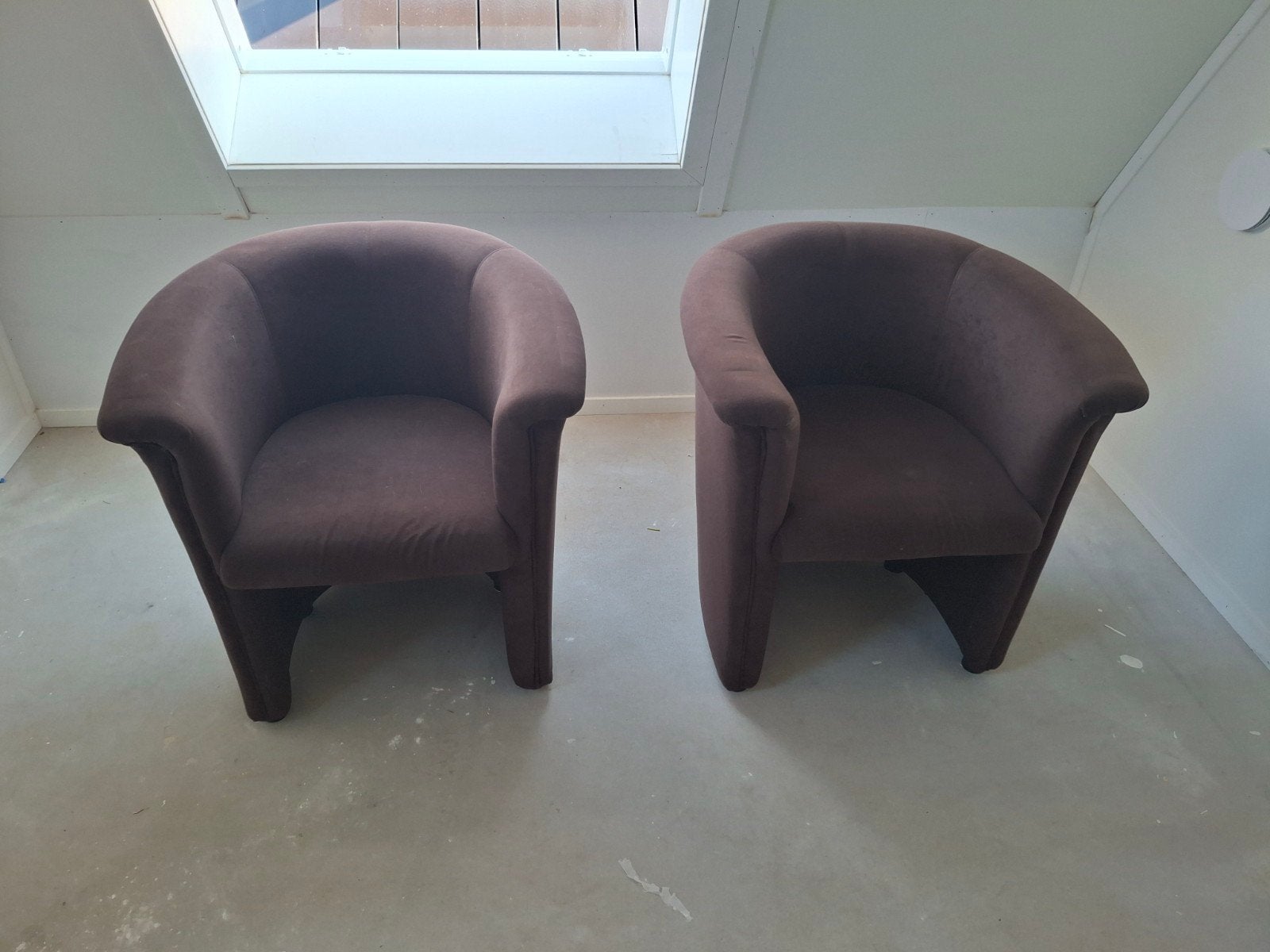 Gratis fauteuils bruin, Huis en Inrichting, Stoelen, Ophalen, Gebruikt, Twee, Bruin