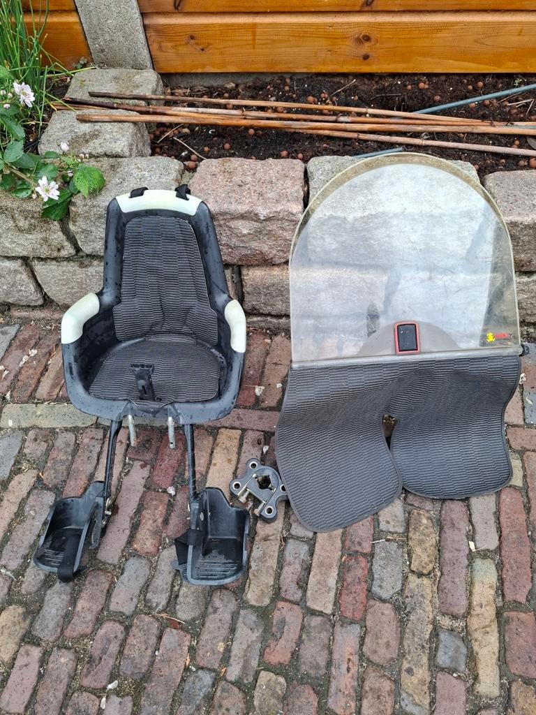 Fietsstoeltje compleet, Ophalen