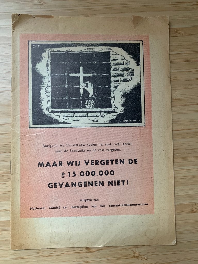 Folder: Nat. Comite ter bestrijding van het concentratiekamp, Ophalen of Verzenden, Gelezen, Europa