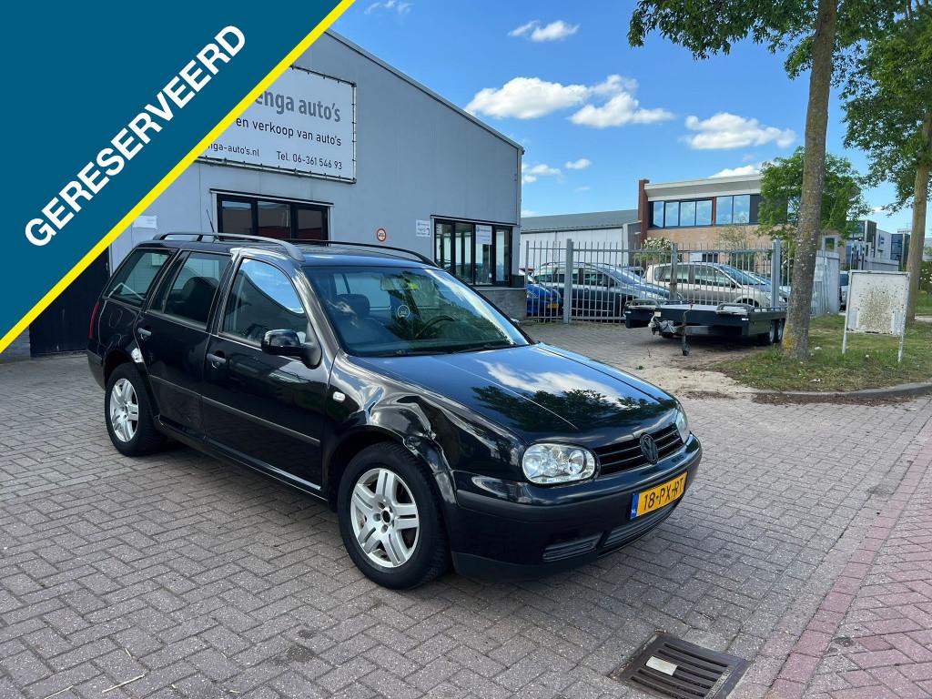 Volkswagen Golf Variant 1.9 TDI |CLIMA |EXPORT (bj 2005), Auto's, Gebruikt, Startonderbreker, Zwart, Origineel Nederlands