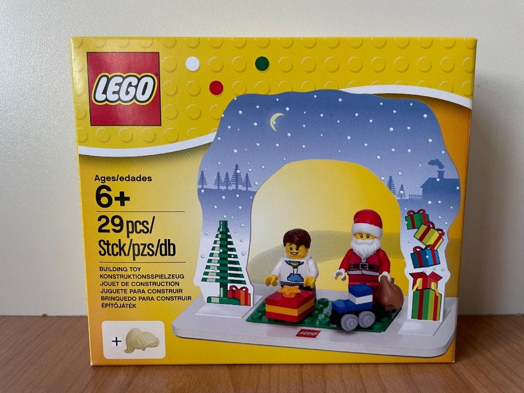 LEGO (850939) Kerst Diorama *ZGAN*, Overige thema's, Lego, Ophalen of Verzenden, Zo goed als nieuw