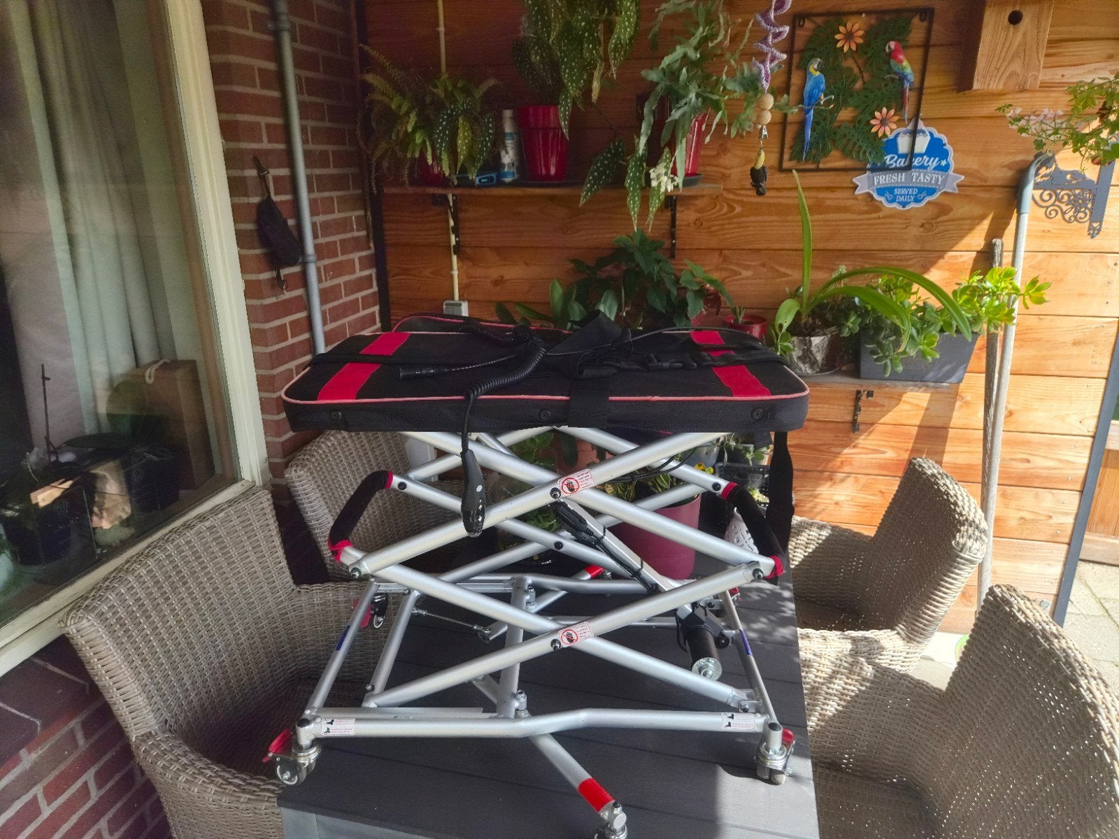 rolstoel/scoormobil lift, Diversen, Ophalen, Inklapbaar, Zo goed als nieuw, Elektrische rolstoel
