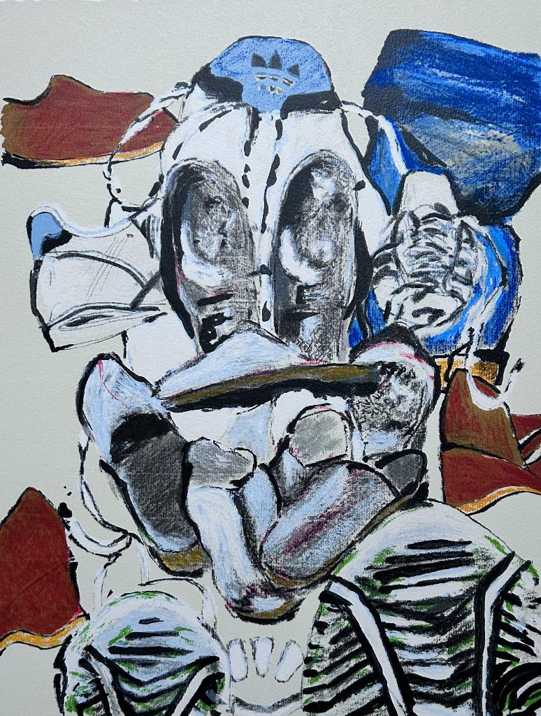 Zeefdruk Hans Garritsen, Antiek en Kunst, Verzenden