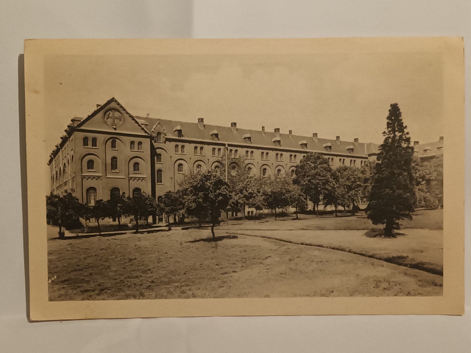 Oude postkaart Abdij van Mont-César Leuven 1942(0002), Verzamelen, Ophalen of Verzenden, 1940 tot 1960, Gelopen, Vlaams-Brabant