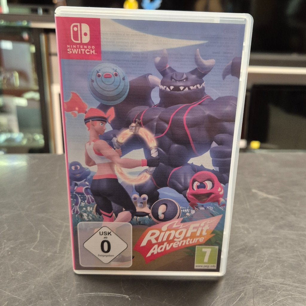Switch Game | Ring Fit Adventure (Only Game), Spelcomputers en Games, Spelcomputers | Nintendo Switch, Zo goed als nieuw