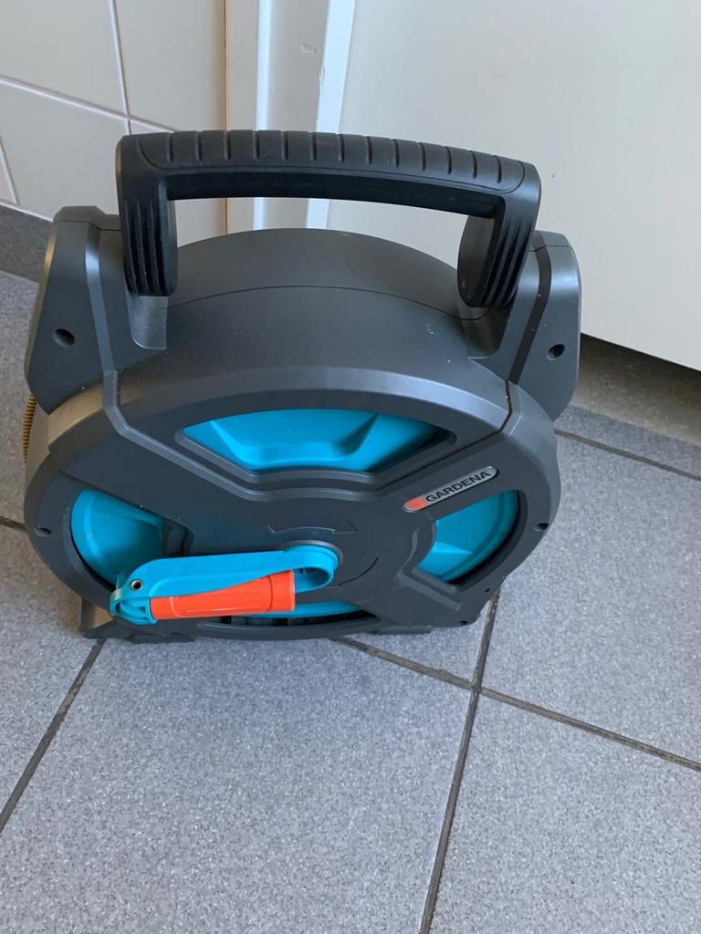 Nieuwe Gardena waterslang op haspel 30 meter, Tuin en Terras, Ophalen of Verzenden, Nieuw, Tuinslanghaspel
