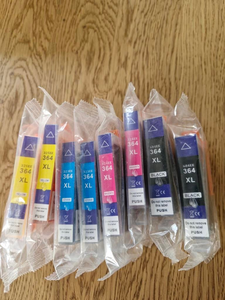 HP 364XL originele inktcartridges - Complete set kleuren, Computers en Software, Printerbenodigdheden, Nieuw, Cartridge, Ophalen of Verzenden