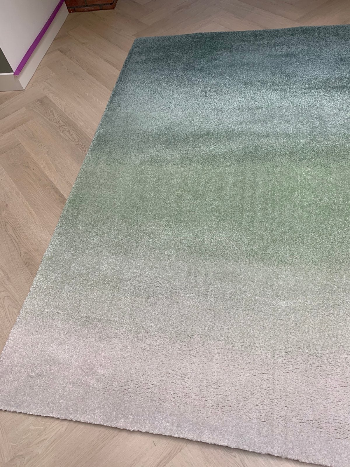 IKEA Hotellrum vloerkleed 160x230 cm met ondertapijt, 150 tot 200 cm, 200 cm of meer, Ophalen of Verzenden, Zo goed als nieuw