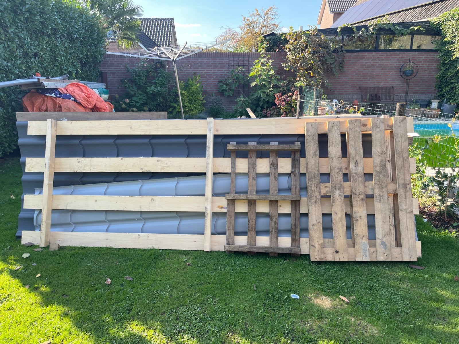 Diverse pallets in verschillende maten, Doe-het-zelf en Verbouw, Ophalen, Gebruikt, Overige houtsoorten, Pallet