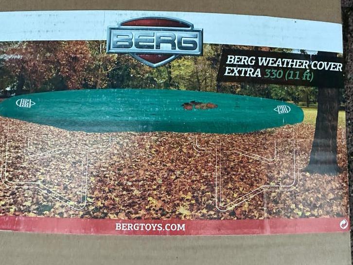 Nieuwe Berg 330 trampoline afdekhoes - Ongeopend, Ophalen of Verzenden, Nieuw