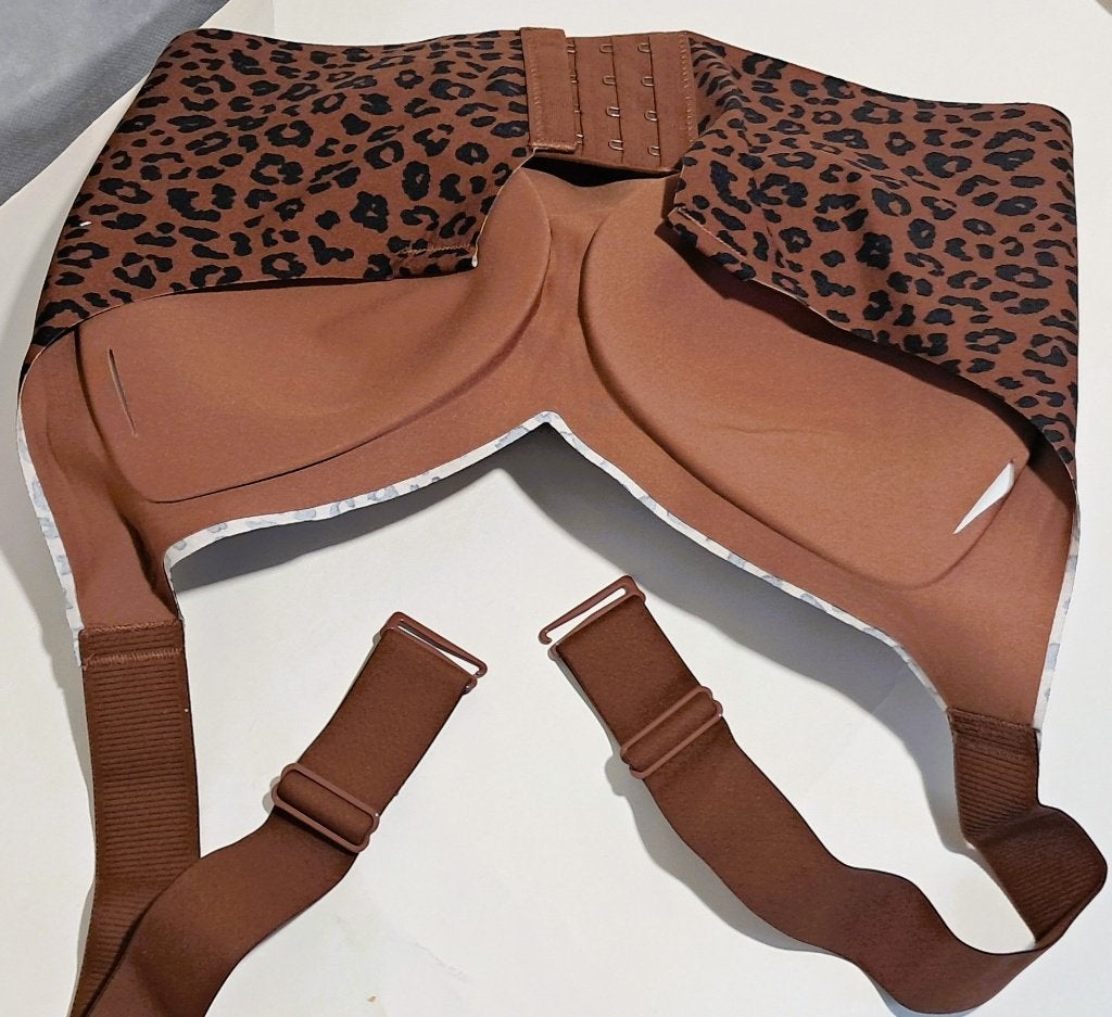 NIEUW ! ️ ♥️Bh jelly lift bruine luipaardprint mt 3XL, Lovelia, Verzenden, Bruin, BH