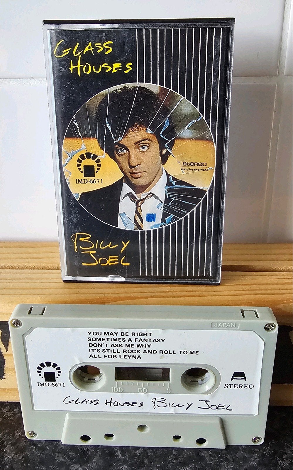 Billy Joel RARE Saudi Arabië cassette, Gebruikt, 1 bandje, Ophalen of Verzenden, Origineel