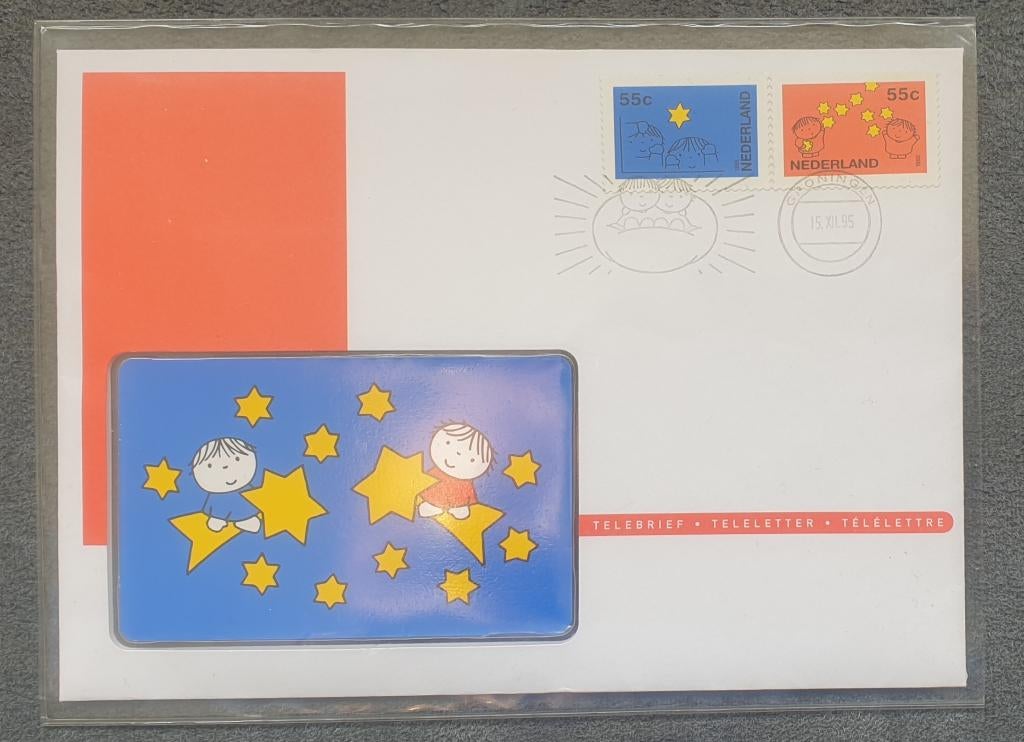 Telebrief nieuw ongebruikt Dick Bruna (No.1), Verzamelen, Telefoonkaarten, Ophalen of Verzenden, Nederland