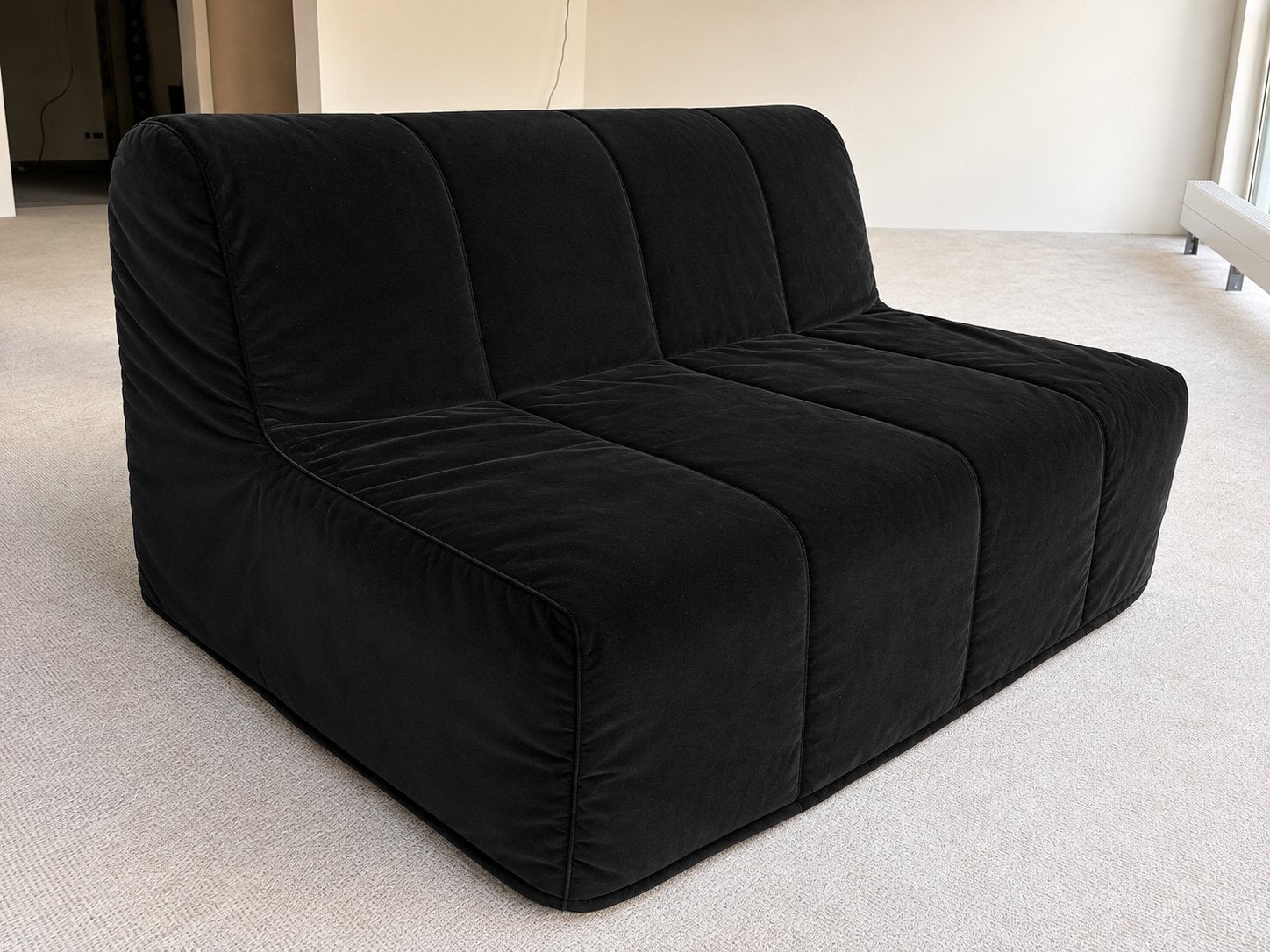 Nieuw!!! IKEA Beddinge slaapbank - Zwart, tweepersoons