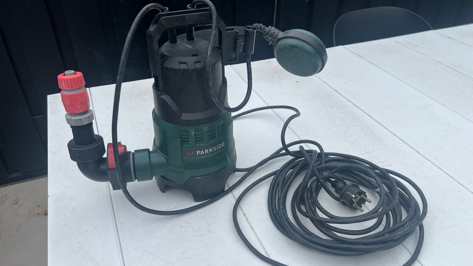 Parkside vuilwater dompelpomp 400W, Tuin en Terras, Ophalen of Verzenden, Gebruikt, Elektrisch, Dompelpomp
