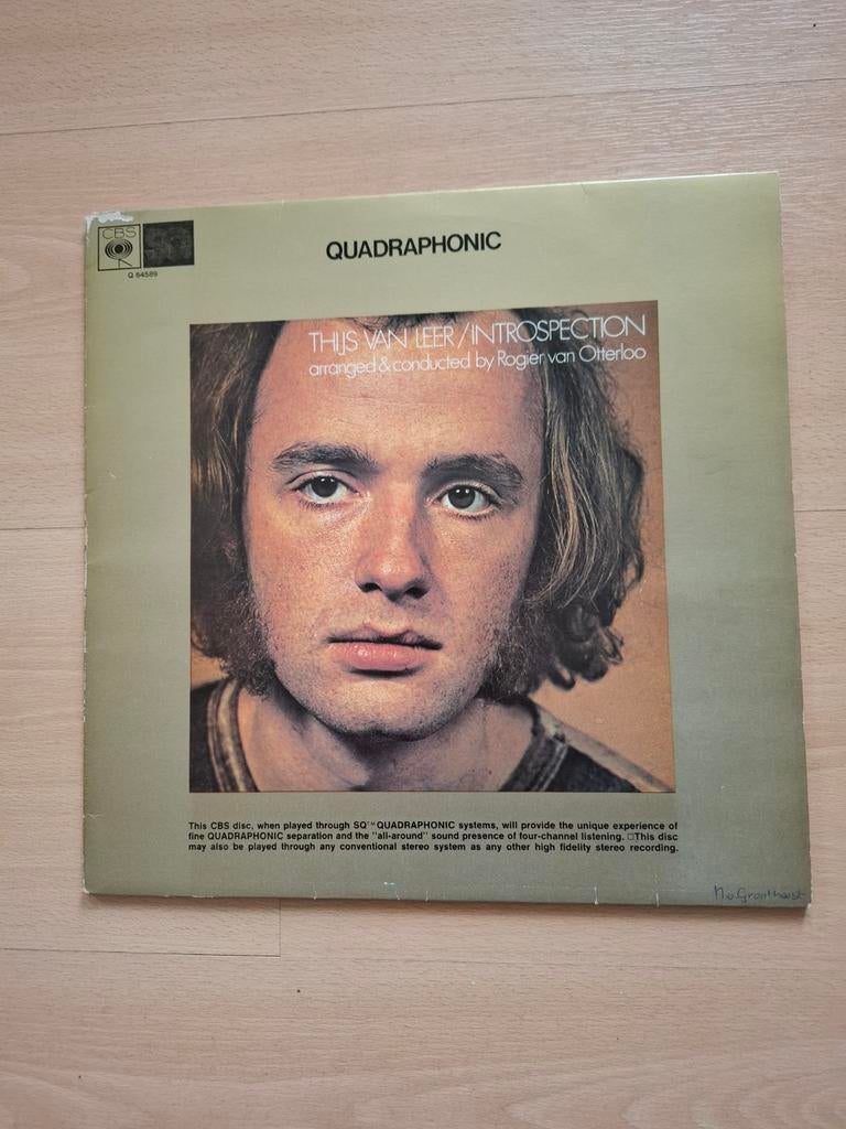LP Thijs van Leer - Introspection - Quadraphonic, Ophalen, Gebruikt, 12 inch, Overige typen