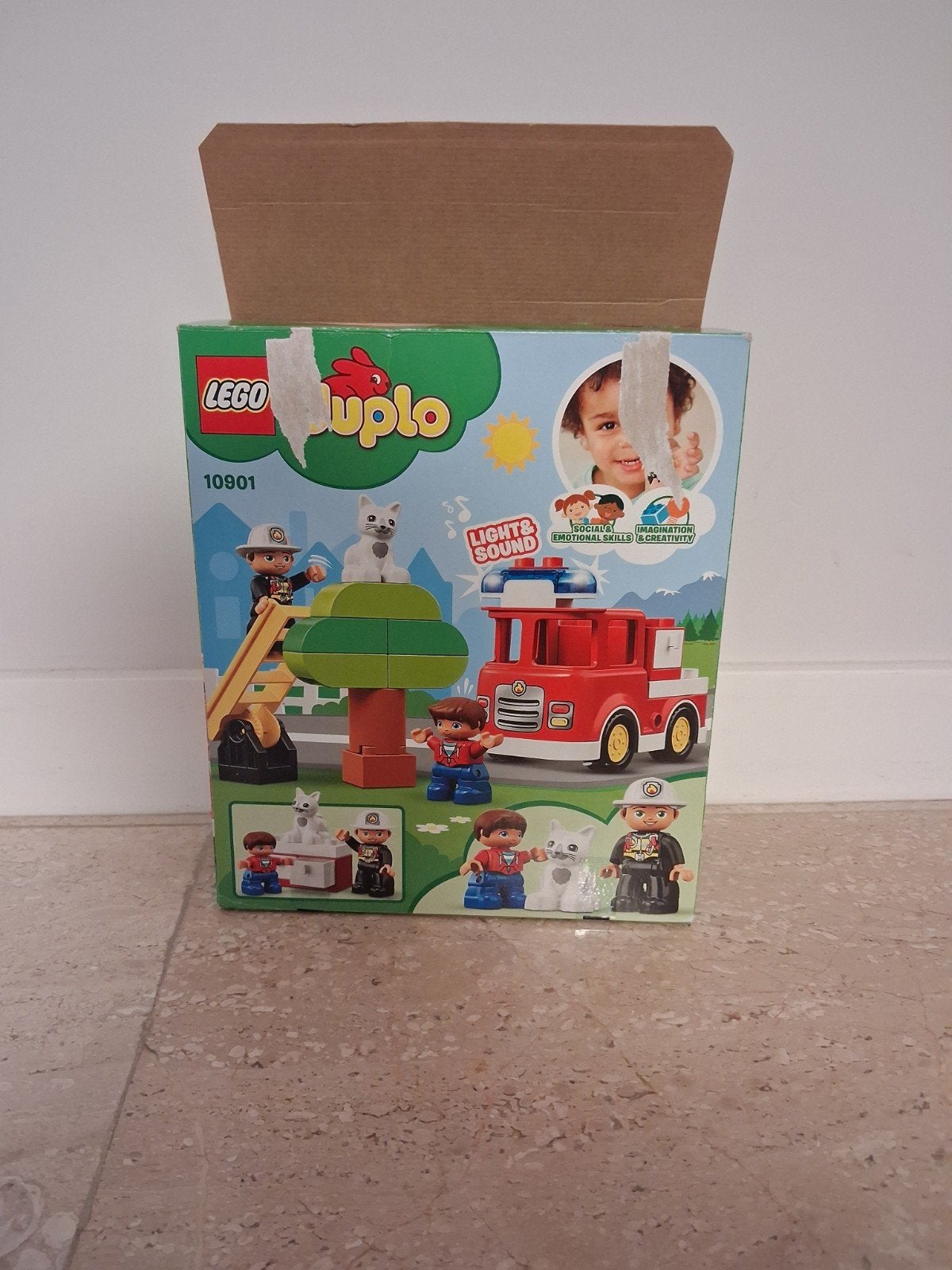 Lego Duplo Brandweerwagen 10901 met licht en geluid