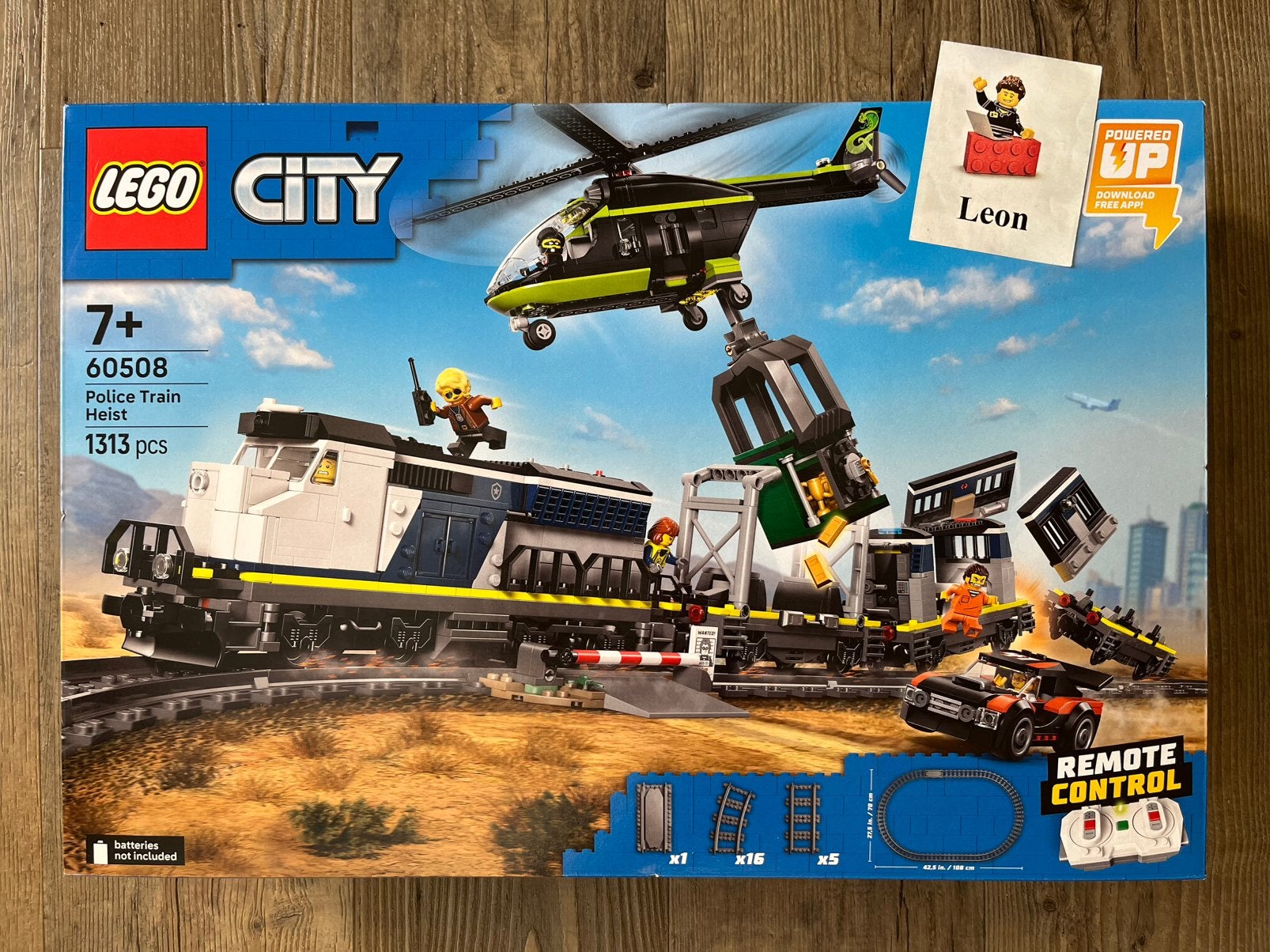 Lego City 60508 Overval op politietrein - Nieuw in doos!, City, Lego, Nieuw, Ophalen of Verzenden