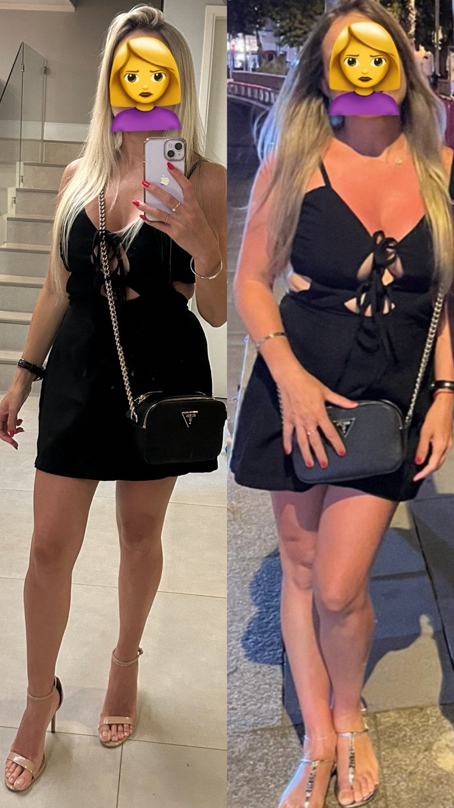 Two dresses 25 each, Kleding | Dames, Jurken, Maat 38/40 (M), Zwart, Ophalen of Verzenden, Zo goed als nieuw