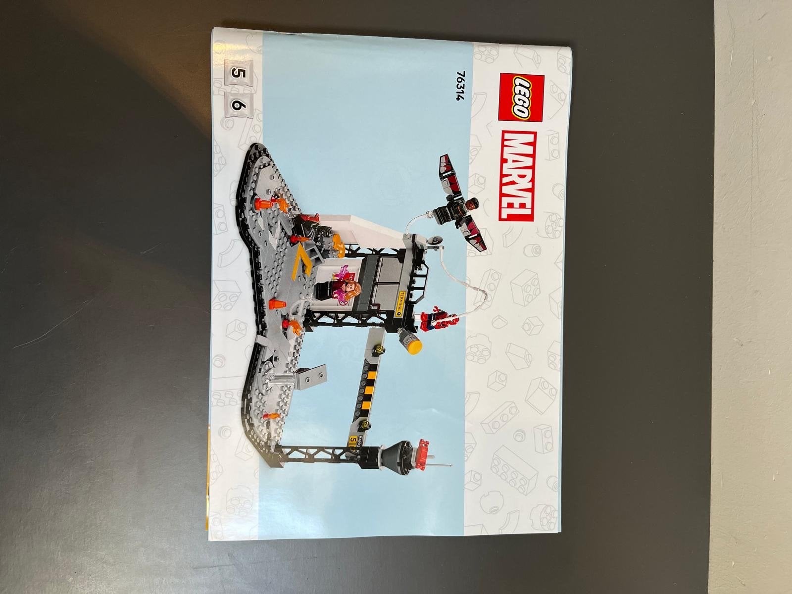 Lego Marvel Super Heroes 76314 Captain America Civil War, Ophalen of Verzenden, Zo goed als nieuw