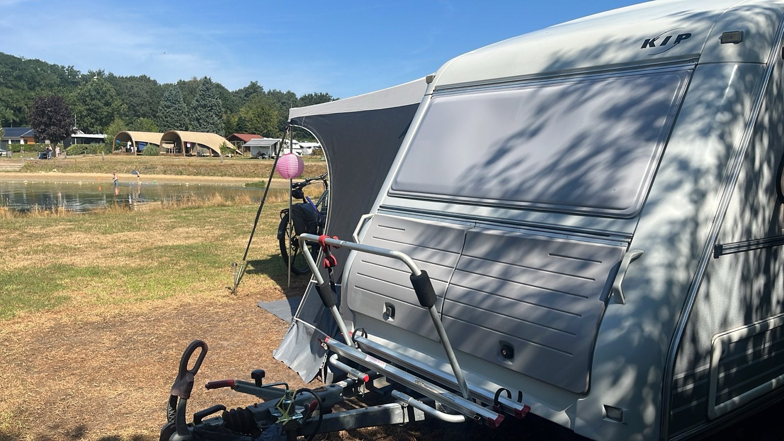 Kip Grey-Line Special Caravan 44TTZ BJ. 1999 met mover, Caravans en Kamperen, Kip, Omvormbare zithoek, Treinzit, 750 - 1000 kg