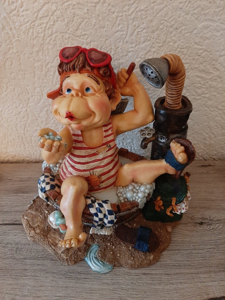 laven efteling Later in de douche, Verzamelen, Efteling, Ophalen of Verzenden, Zo goed als nieuw, Beeldje of Poppetje