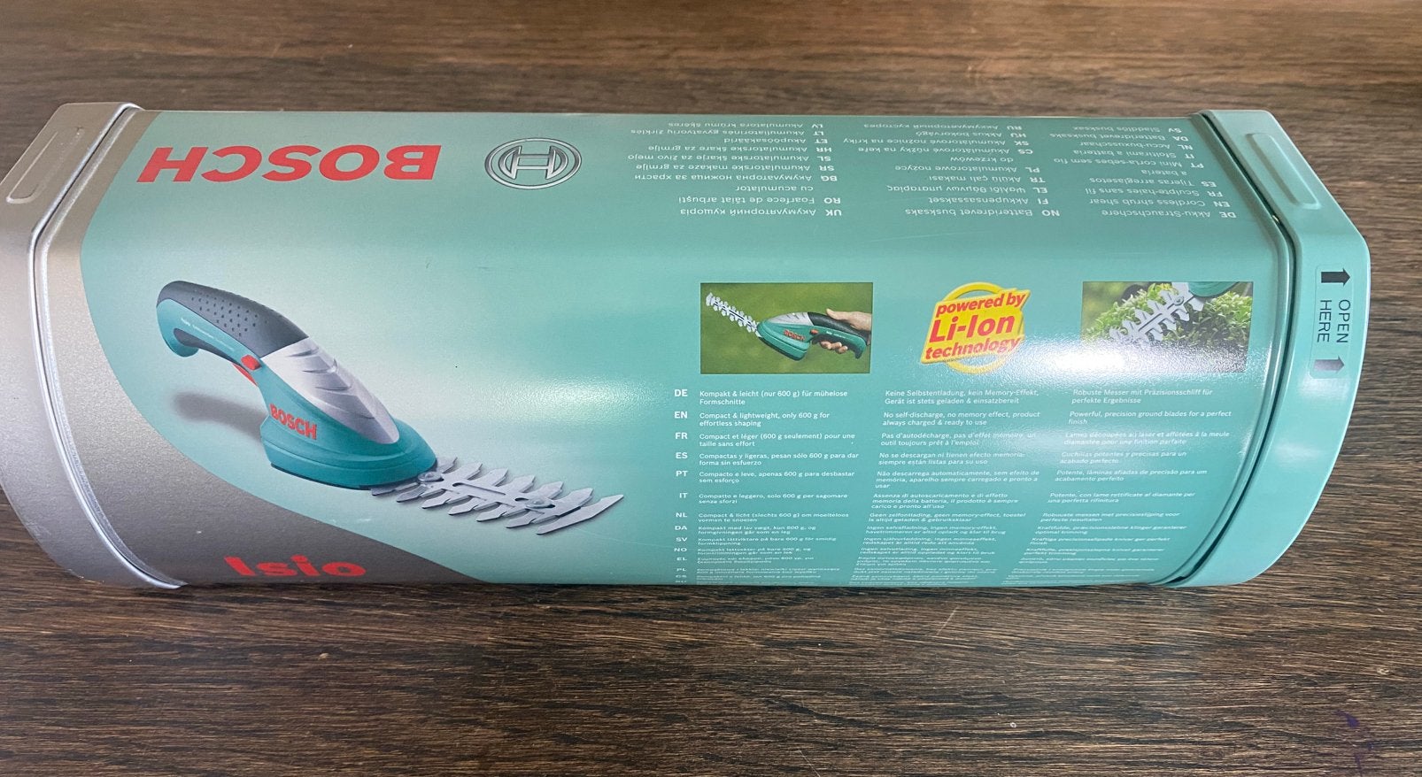 ACCU BOSCH ISIO GRAS / STRUIK & BUXUSSCHAAR, Ophalen, Zo goed als nieuw, Accu